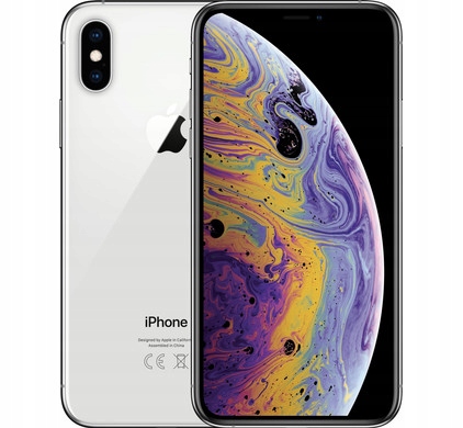 Apple iPhone Xs 256GB Silver / Srebrny PL