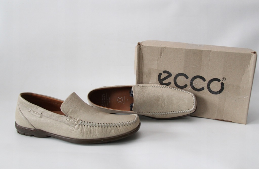 ECCO - skórzane buty idealne 46 (31,5 cm)