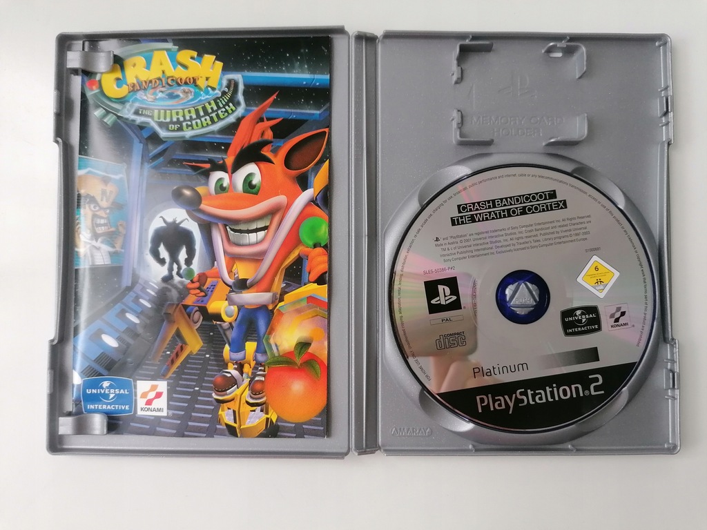 Купить CRASH BANDICOOT THE WRATH OF CORTEX PS2 PAL ENG: отзывы, фото и ...