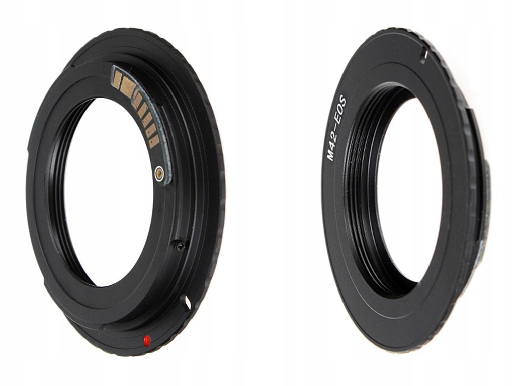 Adapter bagnetowy Canon EOS - M42 z potwierdzeniem - 7277079398 ...