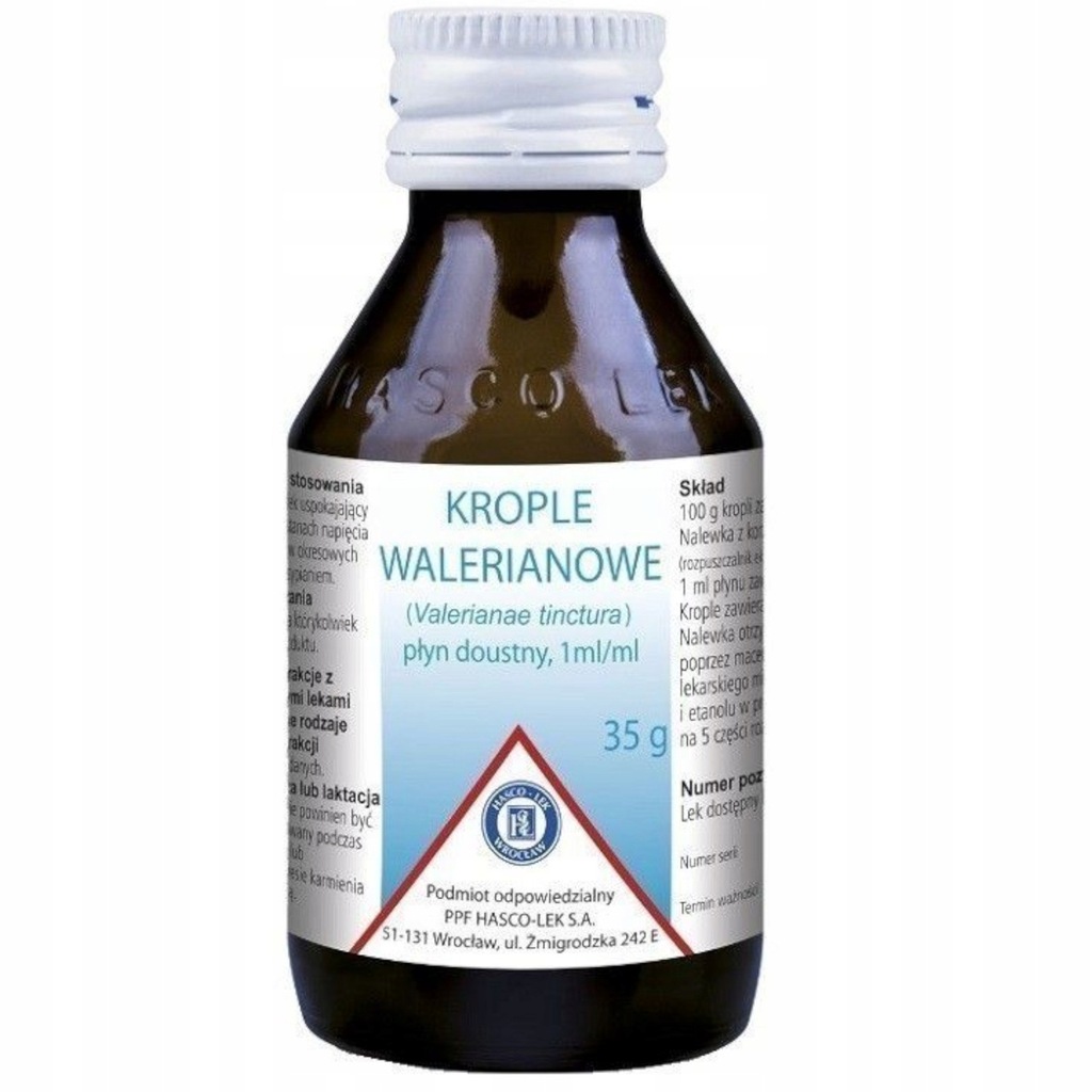 Krople Walerianowe, 35 g, Hasco-Lek