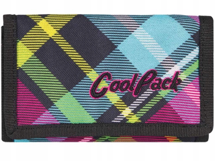 Kolorowy portfel młodzieżowy Coolpack CP gwarancja