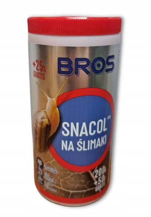 Snacol 5 GB Granulat na Ślimaki 200g BROS (R)