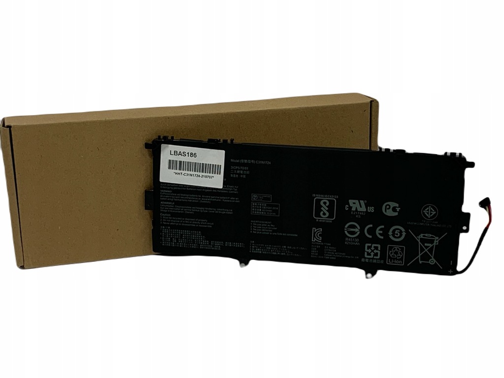 Bateria do ASUS ZenBook 13 UX331FA C31N1724 4210mAh 13.2V 647