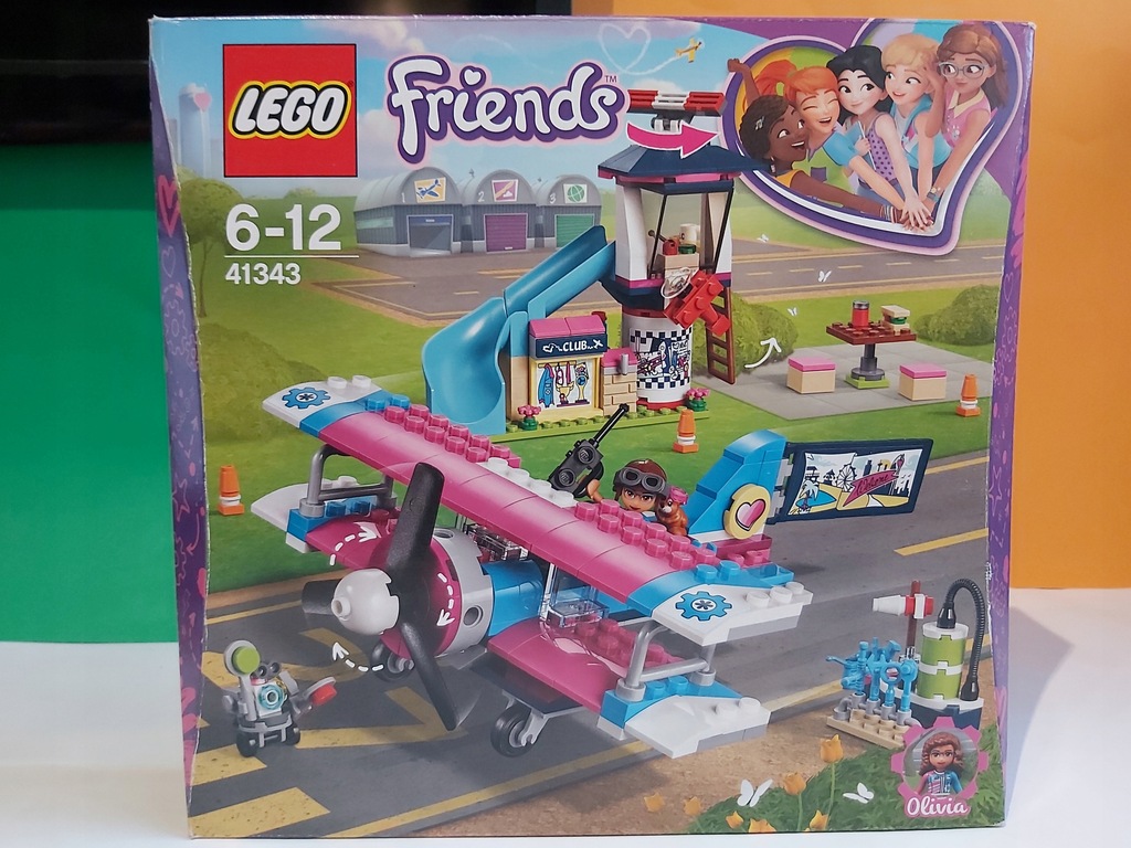 LEGO Friends 41343 LOT SAMOLOTEM NAD HEARTLAKE