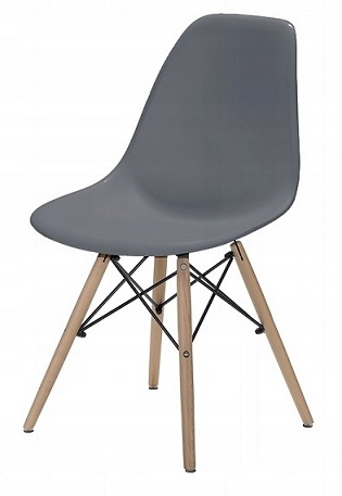 Купить Белый серый пластиковый стул DSW в гостиной, столовой: отзывы, фото, характеристики в интерне-магазине Aredi.ru
