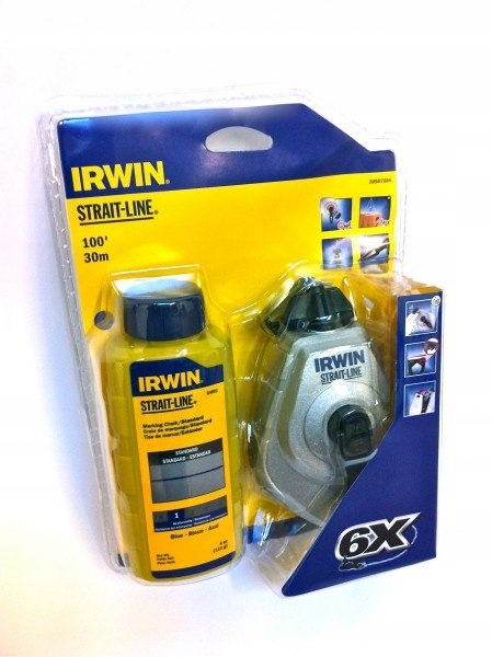 LINKA TRASERSKA 30m + KREDA NIEBIESKA 113g STRAIT-