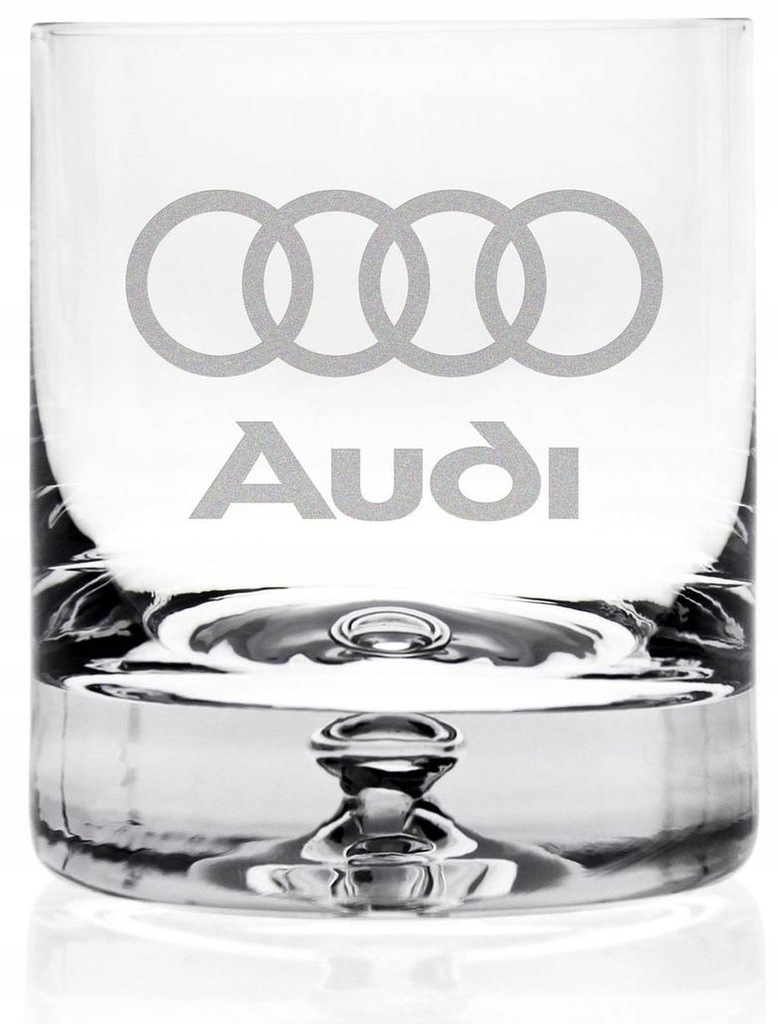 Szklanki do whisky 250ml z grawerem AUDI - JAKOŚĆ!