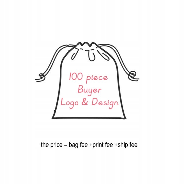 Higher Quality Cotton Gift Bags 5x7cm(2"x2.75")