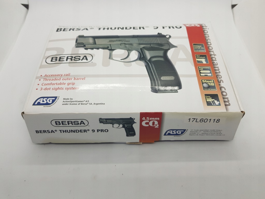 BERSA THUNDER 9 PRO KOMPLET! GWAR. 30449L