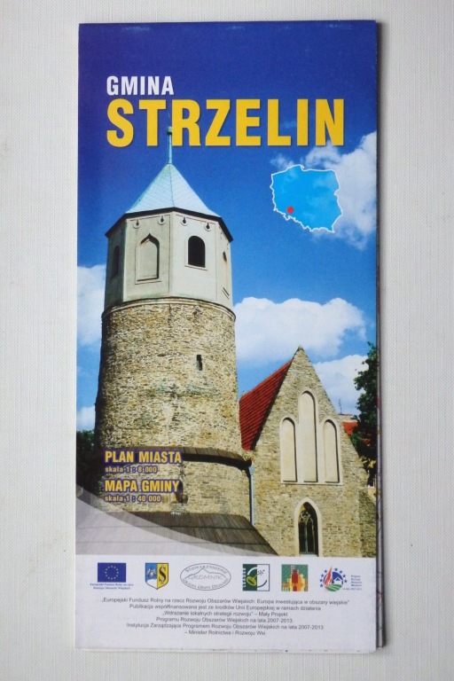 Gmina Strzelin - plan miasta i mapa gminy