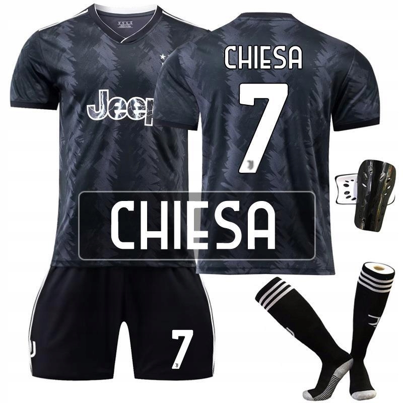 22/23 Juventus 7 CHIESA Football Jersey Set 13451353210 oficjalne archiwum Allegro