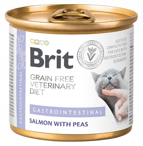 Brit Grain Free Veterinary Diets Cat Can Gastrointestinal 200g