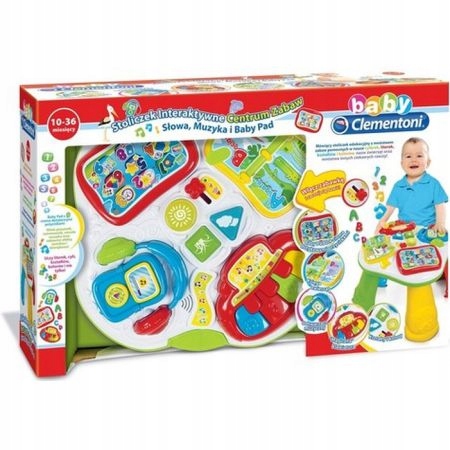 CLEMENTONI 60260 BABY INTERAKTYWNY STOLIK