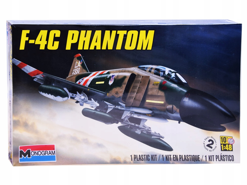 Купить Модель самолета Revell F4C Phantom в масштабе 1:48 RV0012: отзывы, фото, характеристики в интерне-магазине Aredi.ru