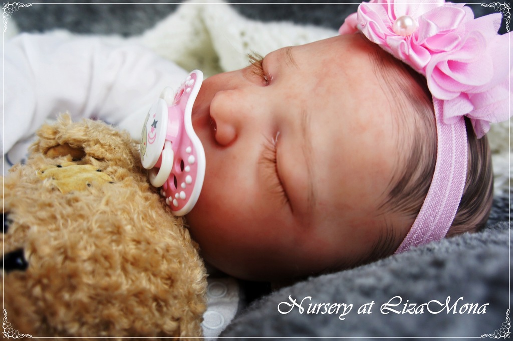 KLARA , lalka REBORN, (nie)prawdziwe niemowlę 50cm