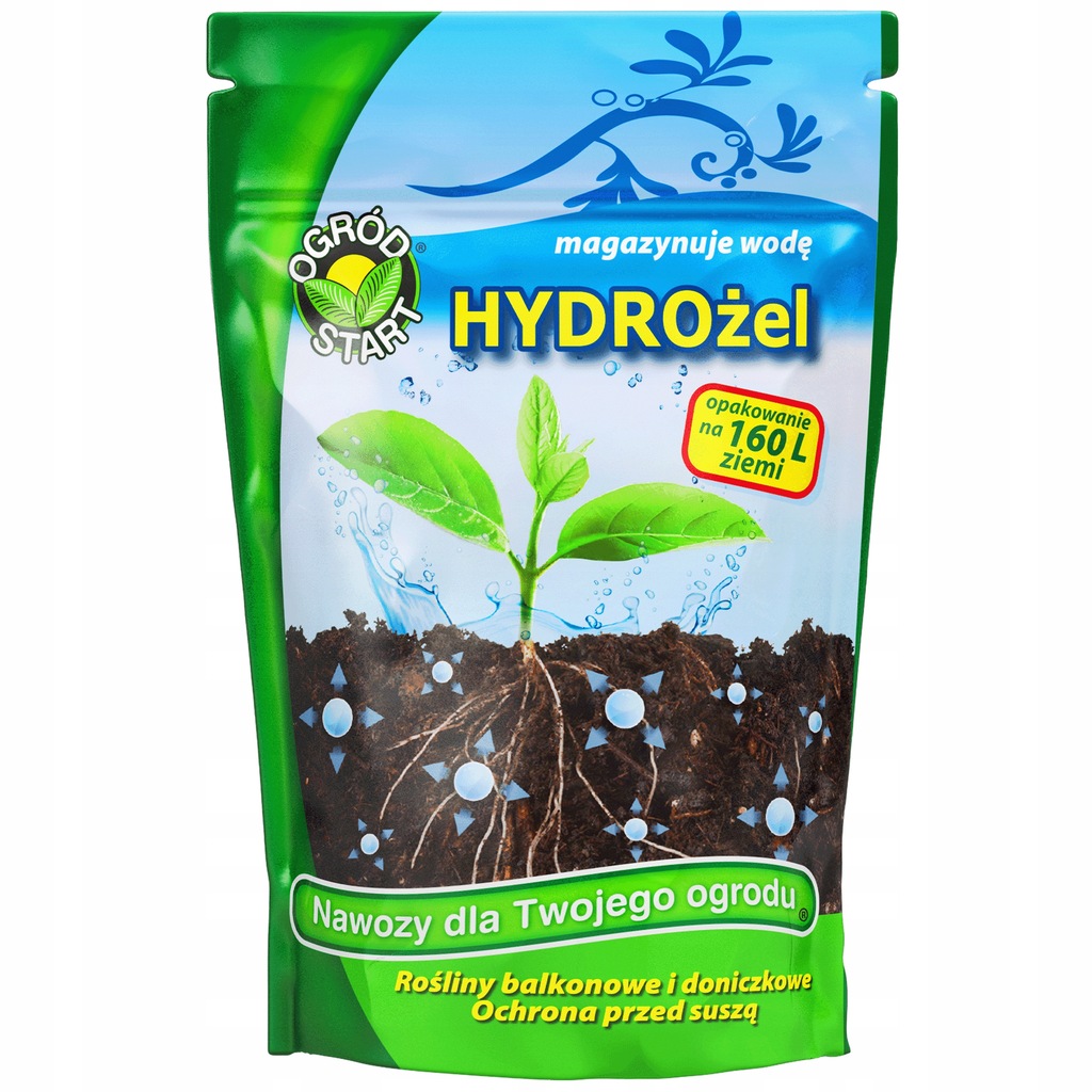 Hydrożel ogrodniczy superabsorbent wody 200 g