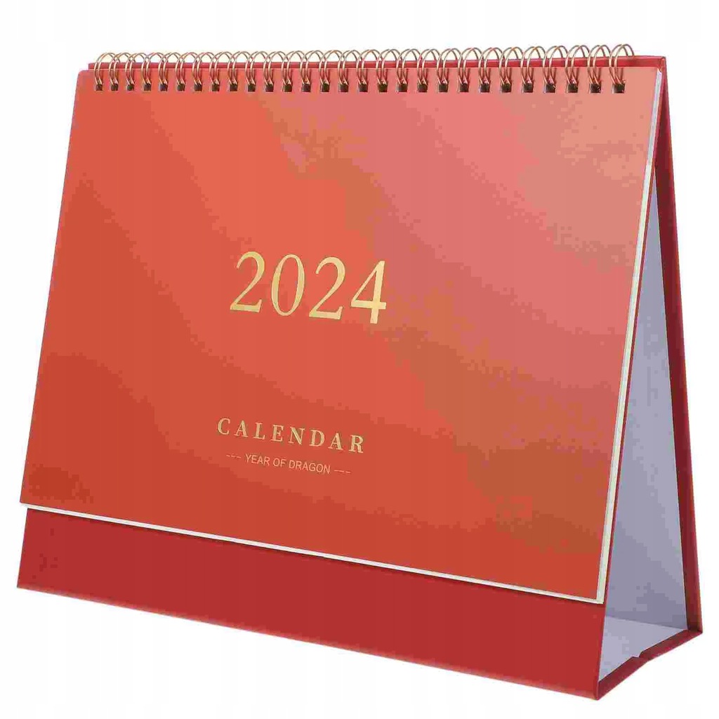 Korean Version 2024 Desk Calendar Student Minimalistic Decor Paper Daily