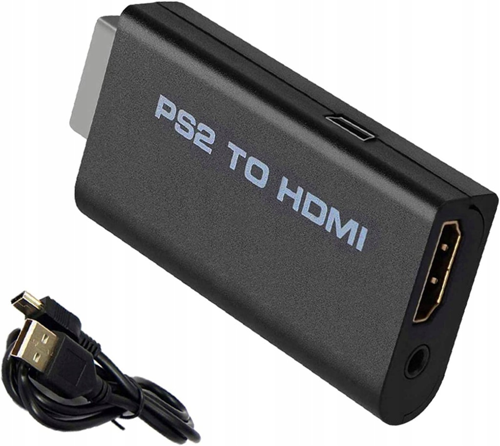 PS2 DO HDMI ADAPTER KONWERTERA AUDIO-WIDEO