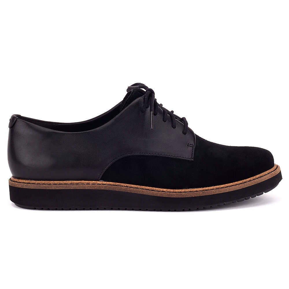 PÓŁBUTY OKSFORDKI CLARKS GLICK DARBY 26155258 37