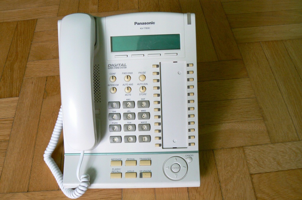 Panasonic KX-T7630 telefon systemowy cyfrowy - 12698646063 - oficjalne ...