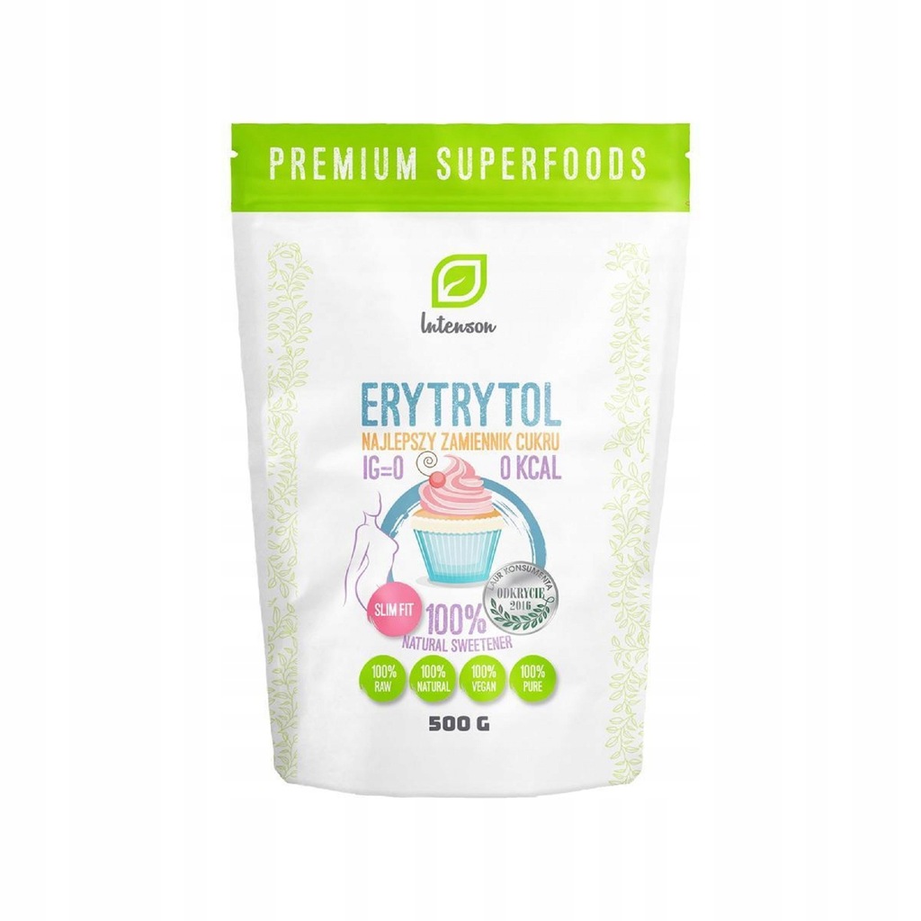 Erytrytol 500 g (8 szt) Intenson