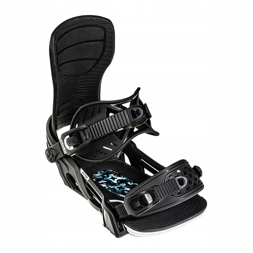 Wiązania snowboardowe Bent Metal Axction czarne 22BN004-BLACK L