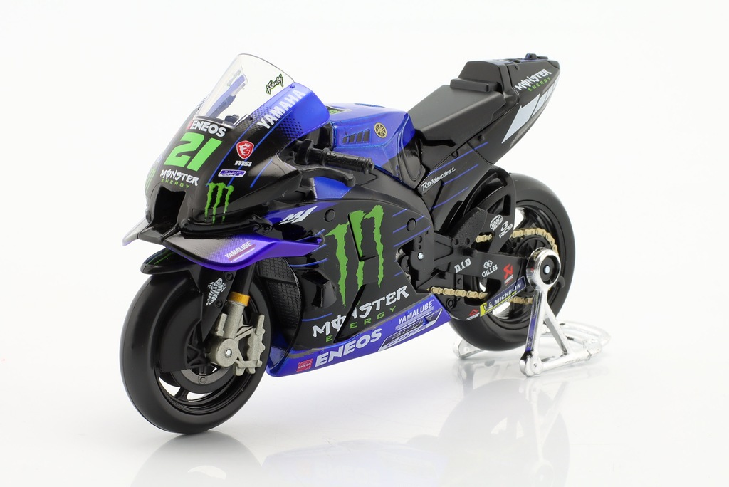 Yamaha YZR-M1 #21 Franco Morbidelli MotoGP 2021 Maisto 1:18 1/18 36373