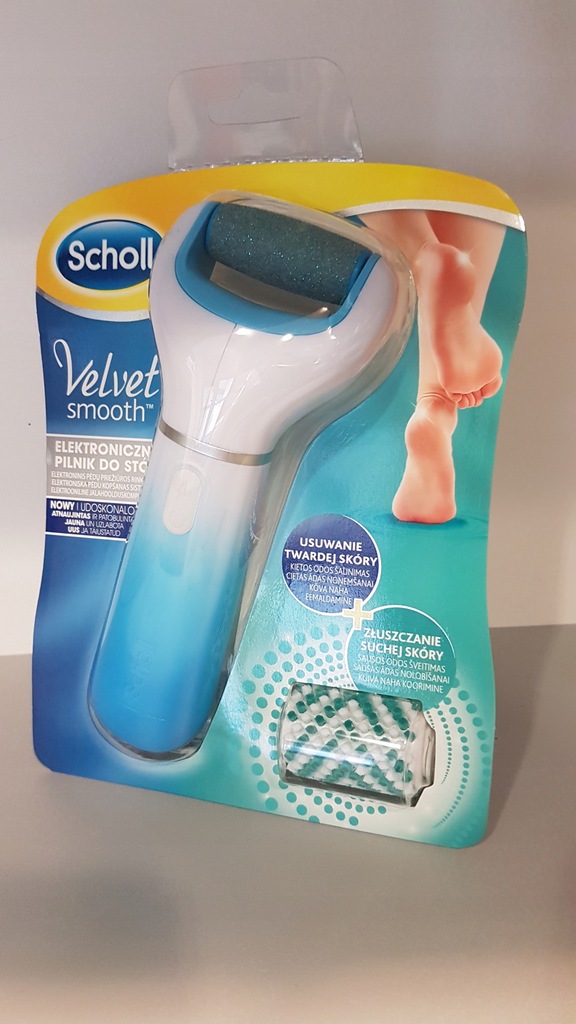 SCHOLL Velvet Smooth pilnik do stóp + głowica