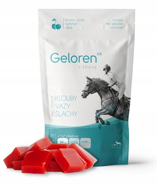Geloren Horse WIŚNIOWY żelki 1 x 30 szt. 450g
