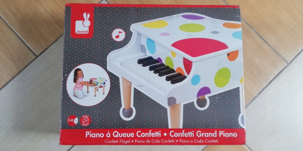 Pianino Fortepian dla dziecka Janod