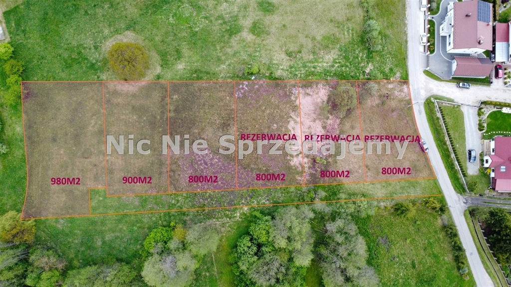 Działka, Sterkowiec, Brzesko (gm.), 800 m²