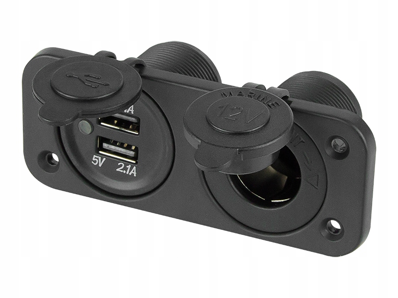 Купить Гнездо прикуривателя автомобиля + USB-зарядное устройство 96-893: отзывы, фото, характеристики в интерне-магазине Aredi.ru