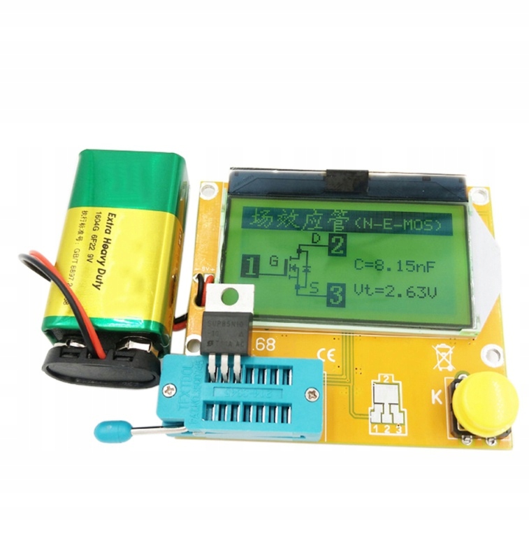 Miernik tester tranzystorów i RLC LCR-T4 Arduino - 12242857414 ...