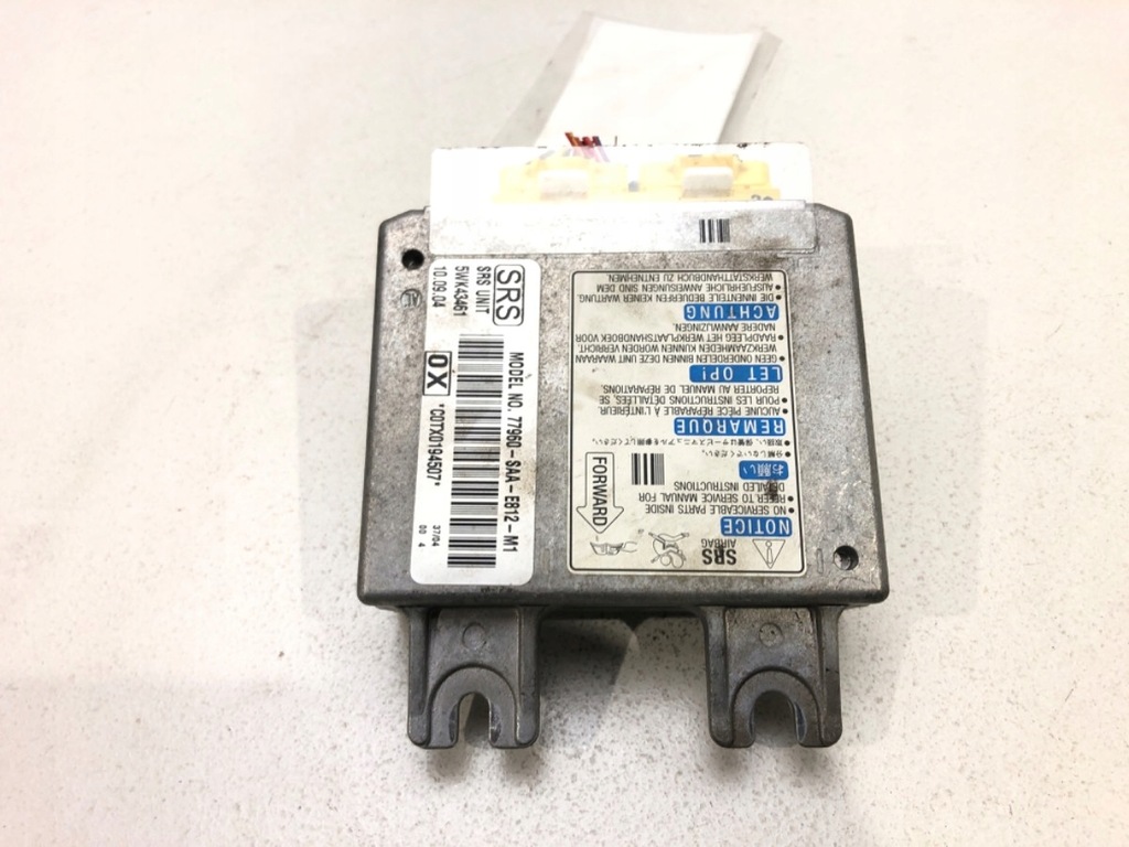SENSOR AIRBAG HONDA JAZZ II 77960SAAE812M1 13445530152 oficjalne