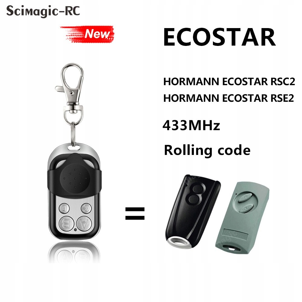 Hormann Ecostar RSC2-433 RSE2-433 Mhz pilot zmienn - 13075300815 ...
