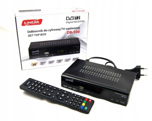 TUNER DVB-T-2 TV LINEAR DB-100