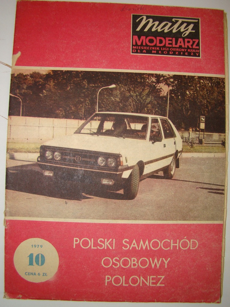 Polski samochód osobowy POLONEZ 1:25 MM 10/1979