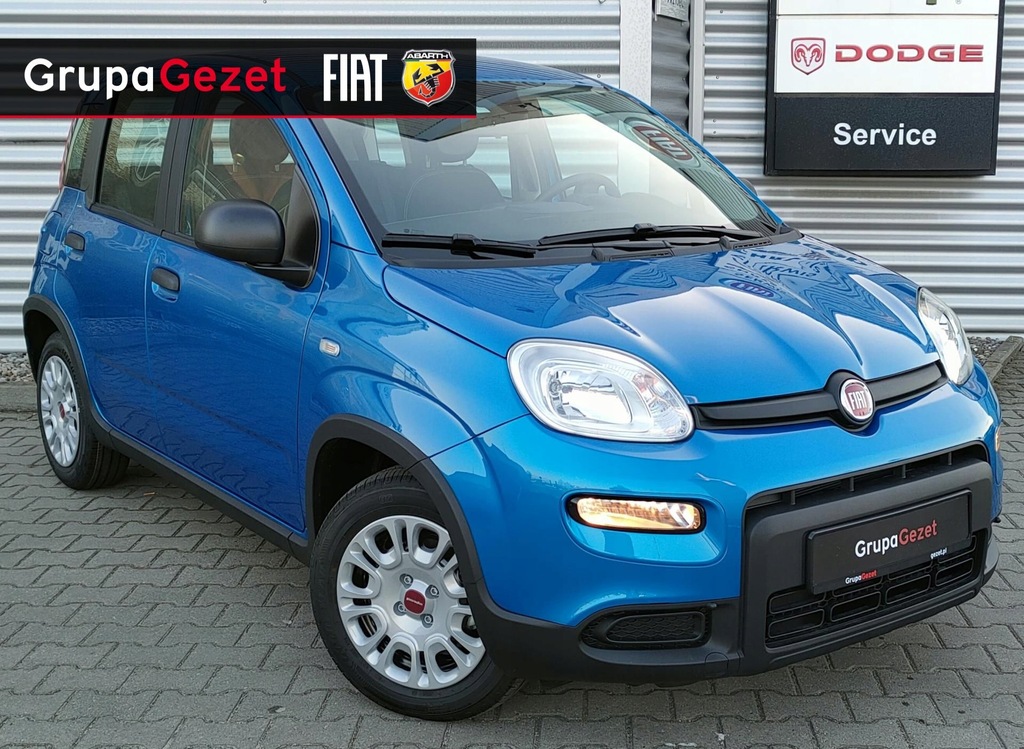 Fiat Panda 1.0 70KM Hybryda Niebieski Italia (CZARNY DACH) od reki!!