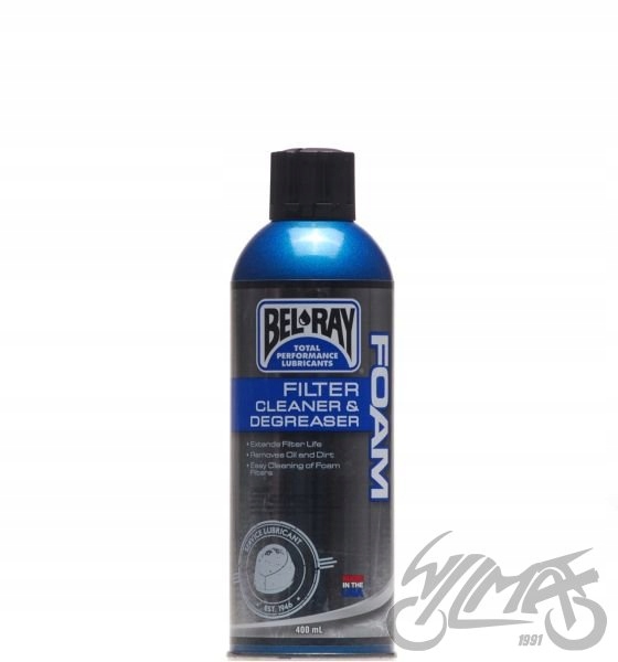 PŁYN DO CZYSZCZENIA FILT.POW. SPRAY BEL-RAY 400ml