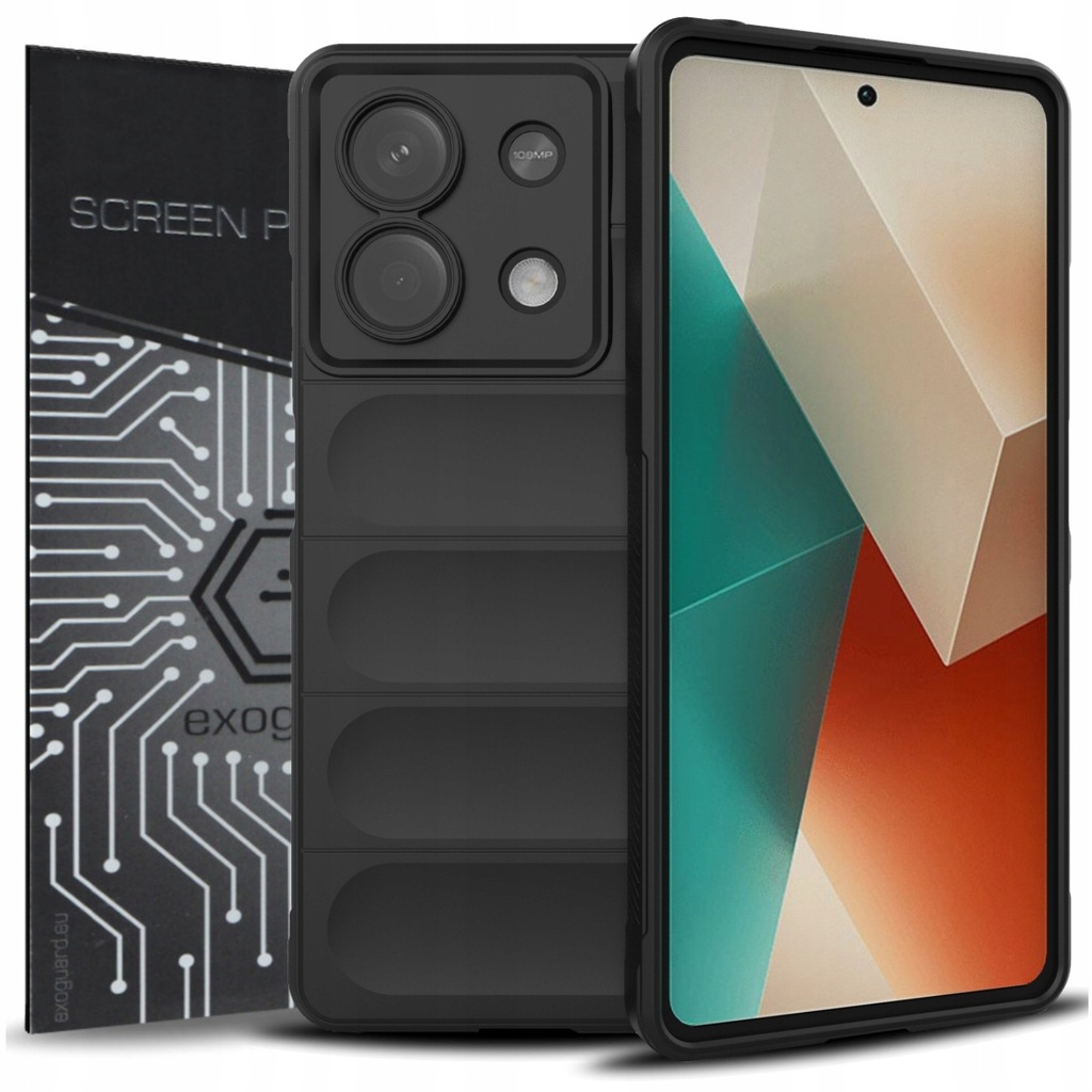 ETUI PANCERNE CASE COVER OBUDOWA FUTERAŁ + SZKŁO do XIAOMI REDMI NOTE 13 5G