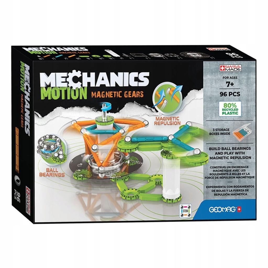 GEOMAG MECHANICS MOTION RE 2MAGNETIC GEARS 96