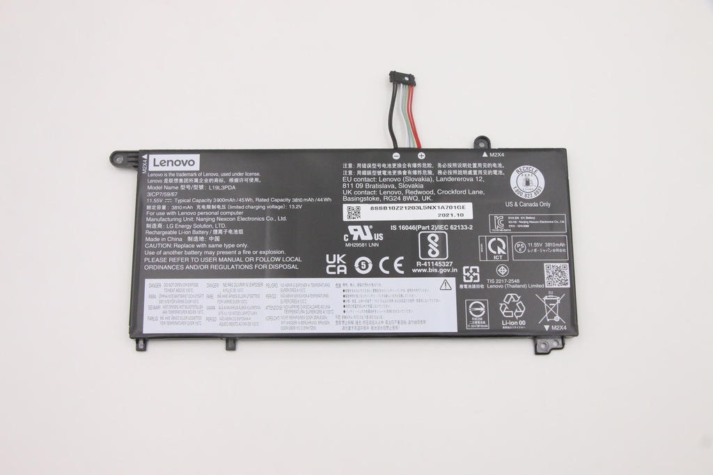Bateria, akumulator Lenovo 5B10Z21198 LG L19L3PDA do Lenovo ThinkBook 14/15