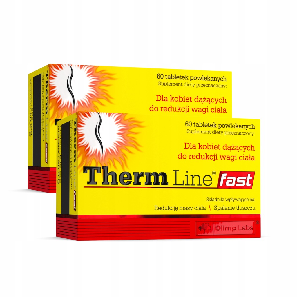 OLIMP THERM LINE FAST 2x 60tabl SPALACZ TŁUSZCZU