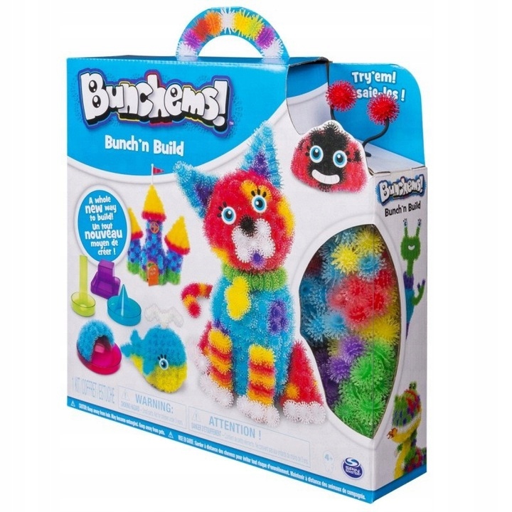 Bunchems Bunch 'N Build Bunchems Kolorowe Rzepy