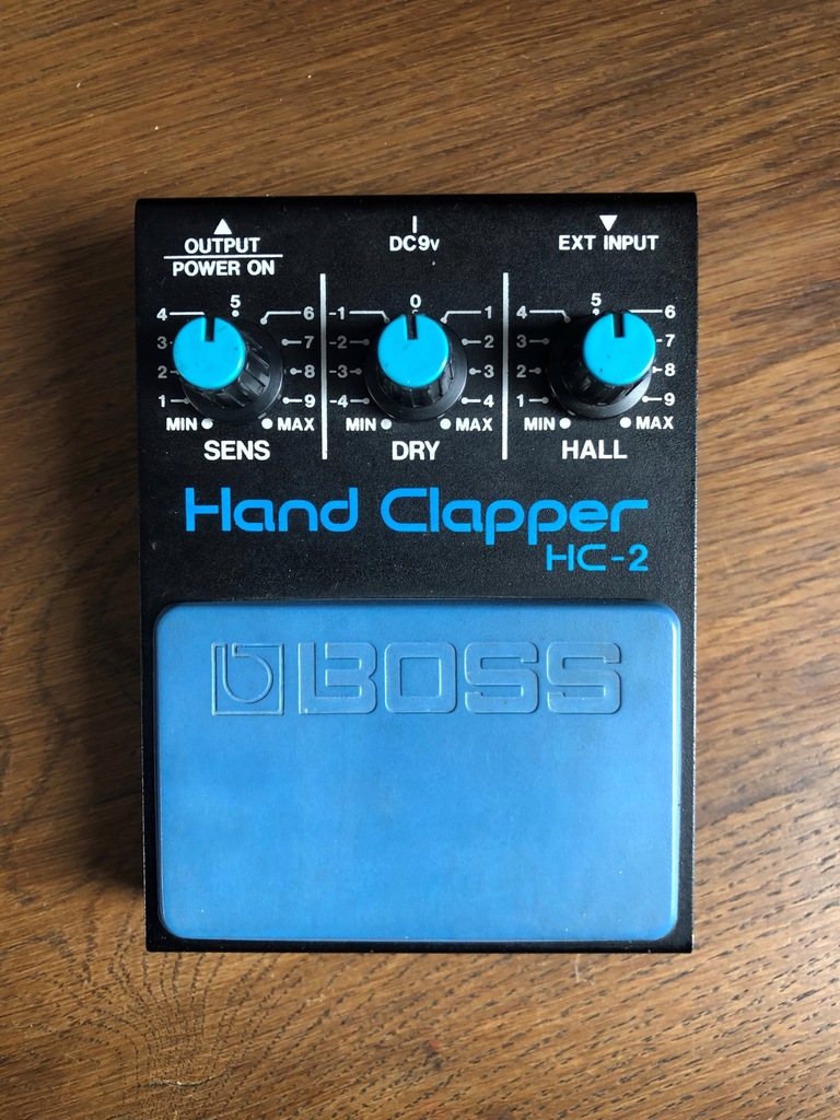 BOSS HC-2 Hand Clapper - Analogowy klaskacz 1984