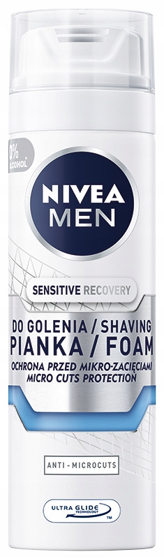 NIVEA MEN SENSITIVE RECOVERY PIANKA DO GOLENIA