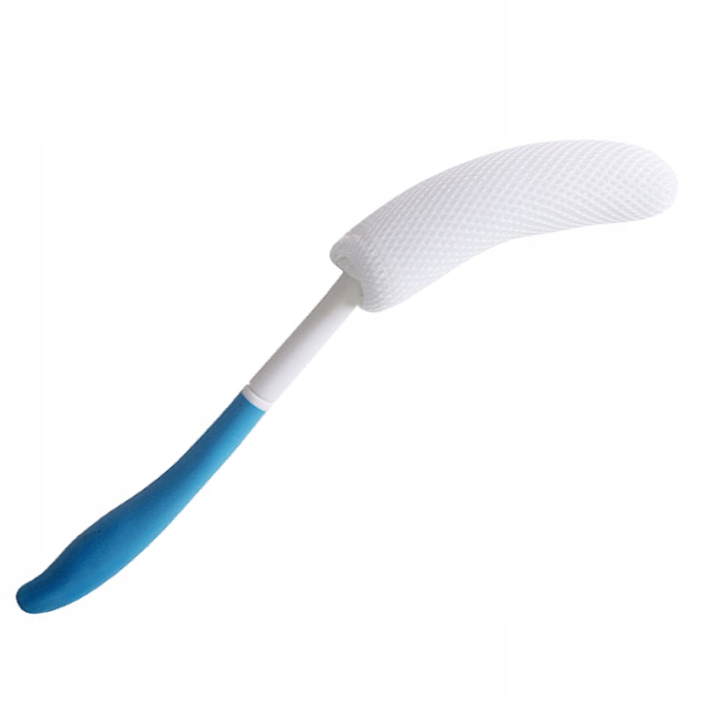 BODY BEYOND LONG HANDLED SPONGE BATH WITH BACK SCRUBBING BRUSH