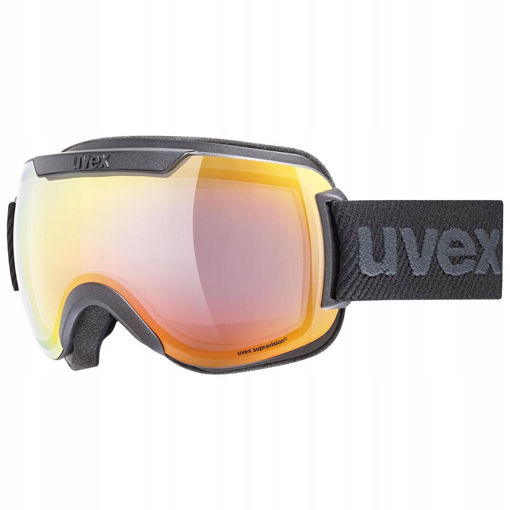 Gogle Uvex Downhill 2000 FM Czarny Mirror Rainbow/