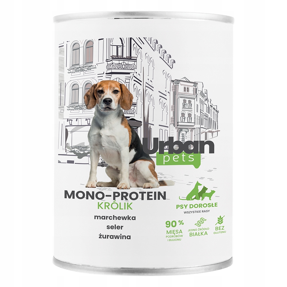 Urban Pets Mono Protein królik [WAGA: 400 g]